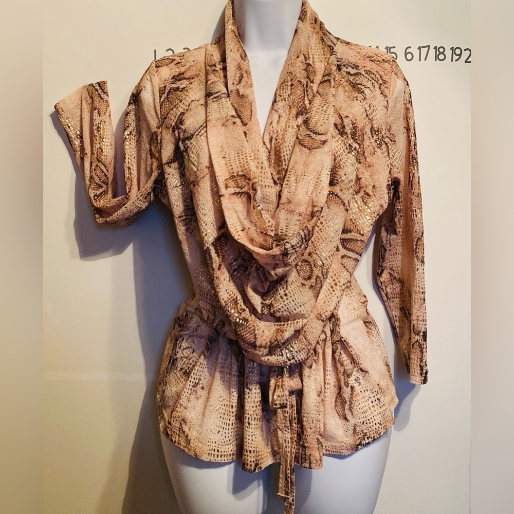Juliette Drape Front Top EUC